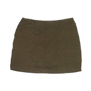 Army Green Skort mini skirt